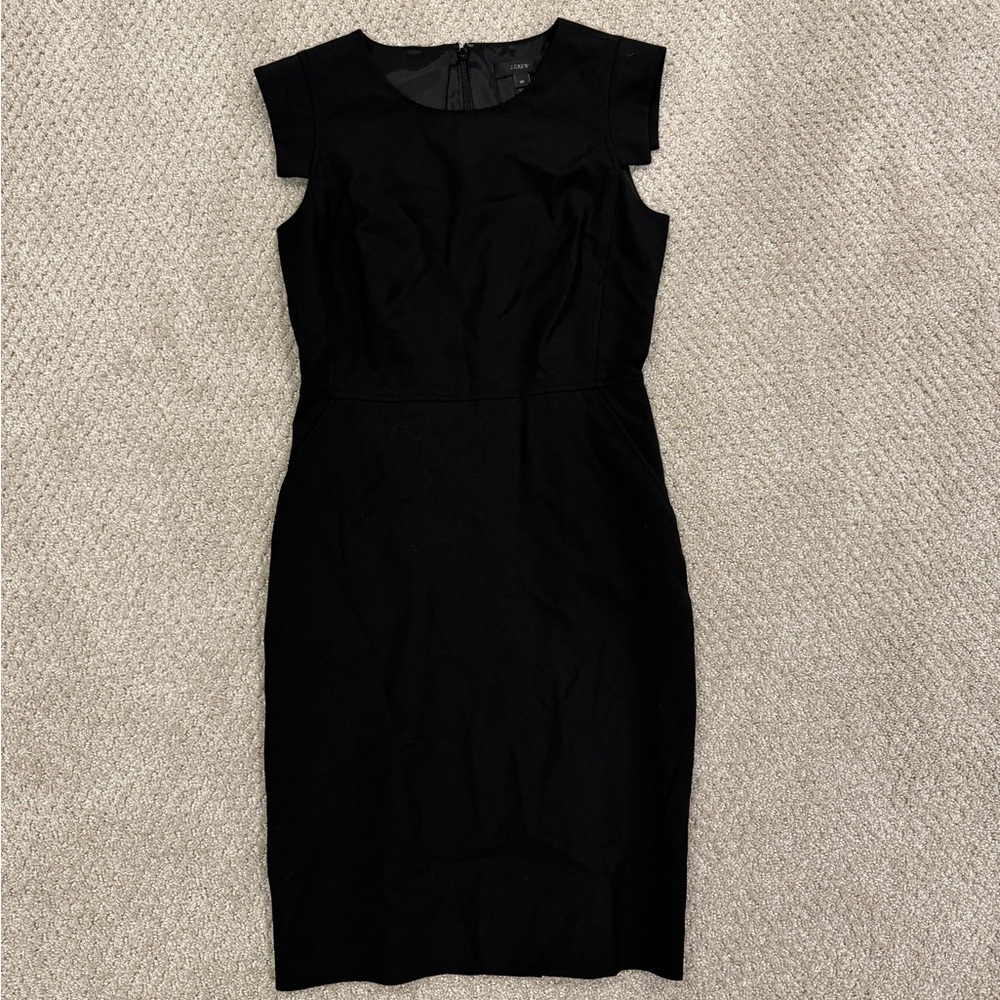 J. Crew Black Resume Dress